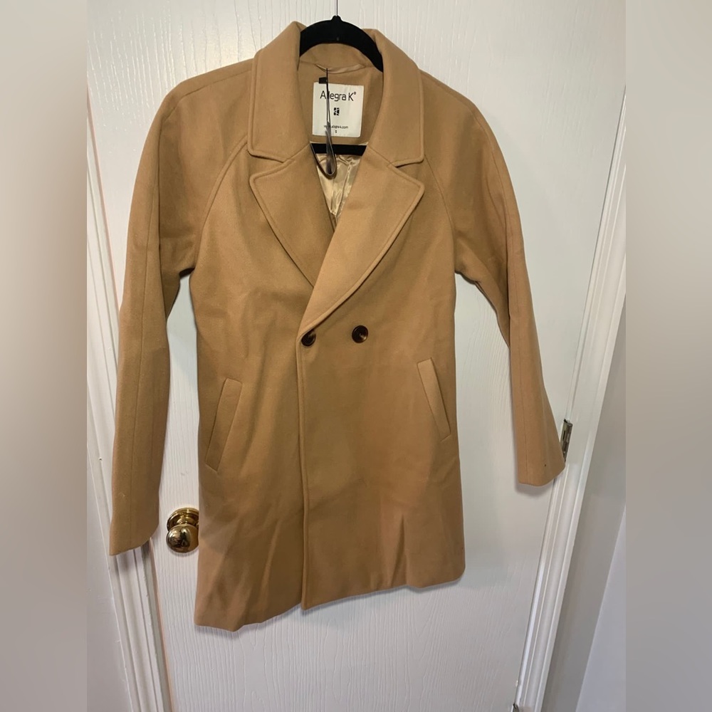 Nwt tan coat
